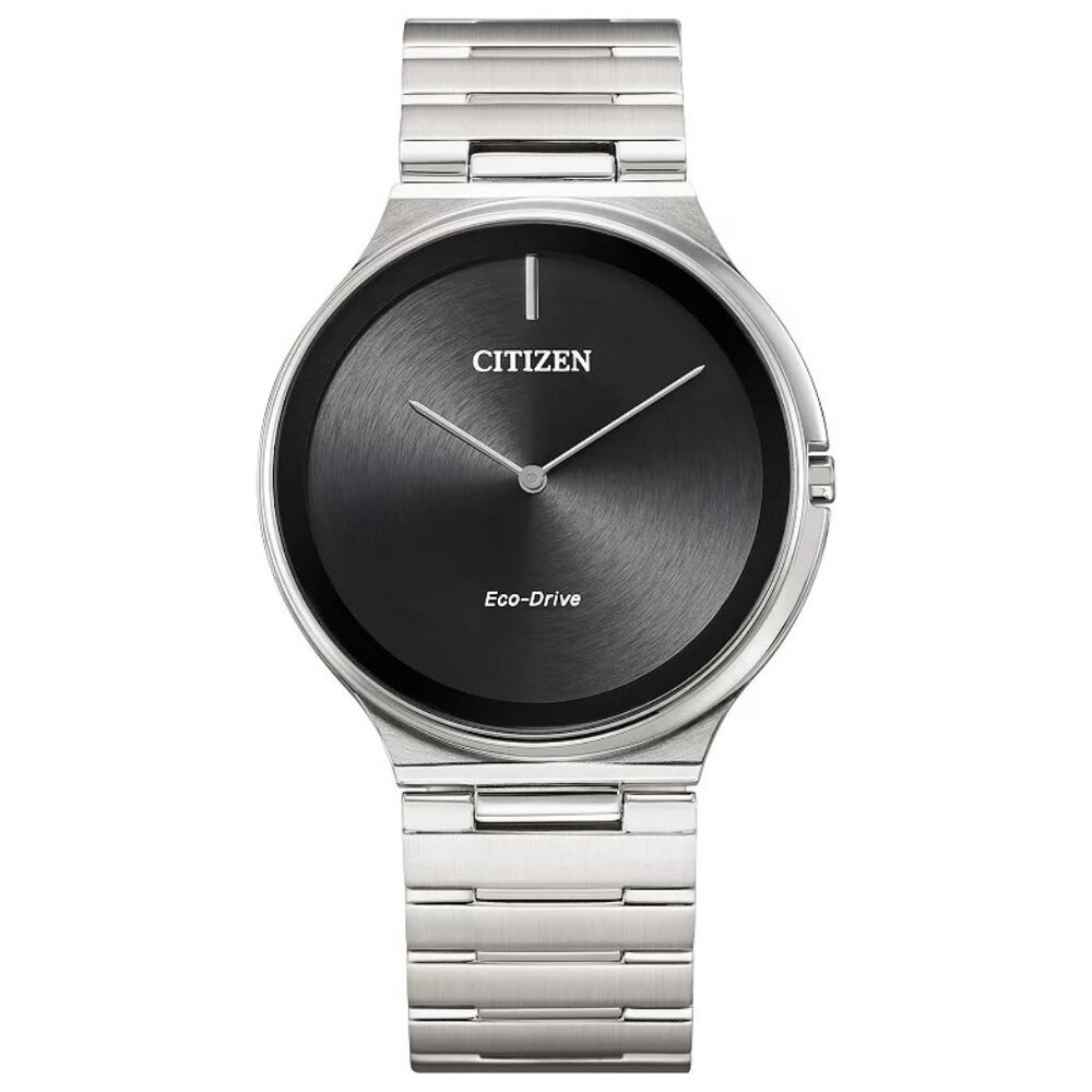 Citizen Eco-Drive Men's Stiletto Stainless Steel Bracelet Watch, AR3110-52E
